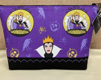 Evil Queen Zippered Pouch Large *Purple