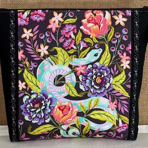 Hissy Fit Zippered Pouch Craft/Project Bag * In Dusk