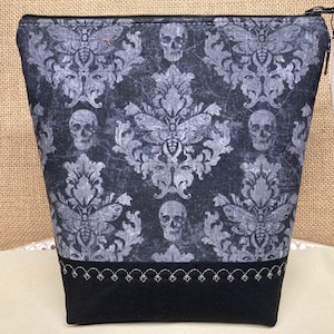 Death Head Moth Zippered Pouch #2