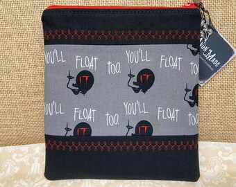 You'll Float Too Zippered Pouch Small