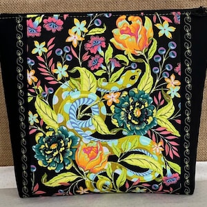 Hissy Fit Zippered Pouch Craft/Project Bag * In Dawn