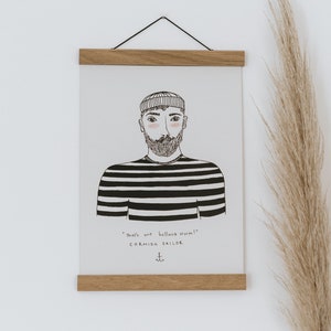 Cornish Sailor Print image 1