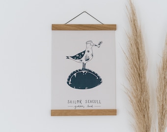 Sailor Seagull Print