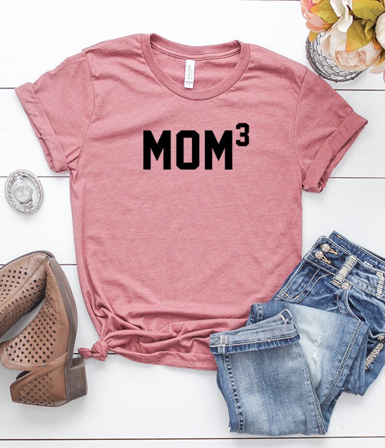 Mom3 Shirt Cute Mom Shirt Cute Mom Tees Mom Shirt Mom Etsy