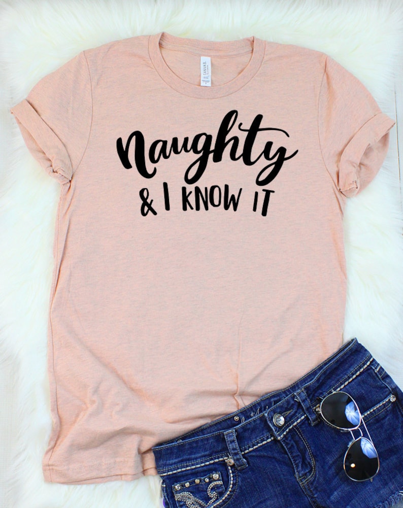 Naughty Shirt Naughty List Shirt Funny Christmas Shirts Etsy
