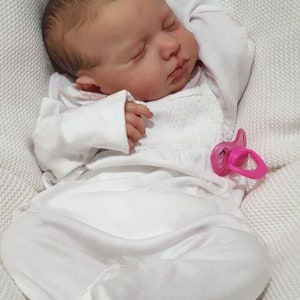 Lifelike Reborn Baby Dolls Sleeping Silicone Vinyl 20‘’ Newborn Boy Dolls Alive