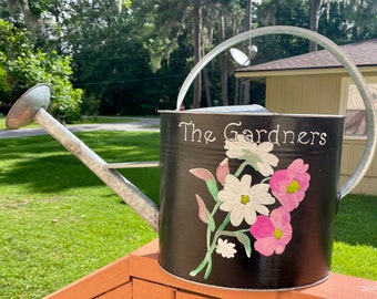 Flower Bouquet Watering Can 2 Gallon