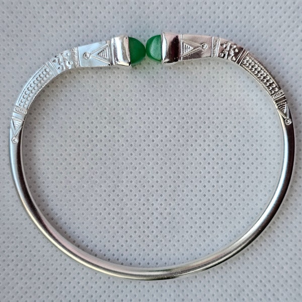 Bracelet dit "vangovango" en argent