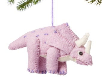 Fairy Triceratops; Woodland Teiceratops; Mushroom Teiceratops; Crochet Dinosaur