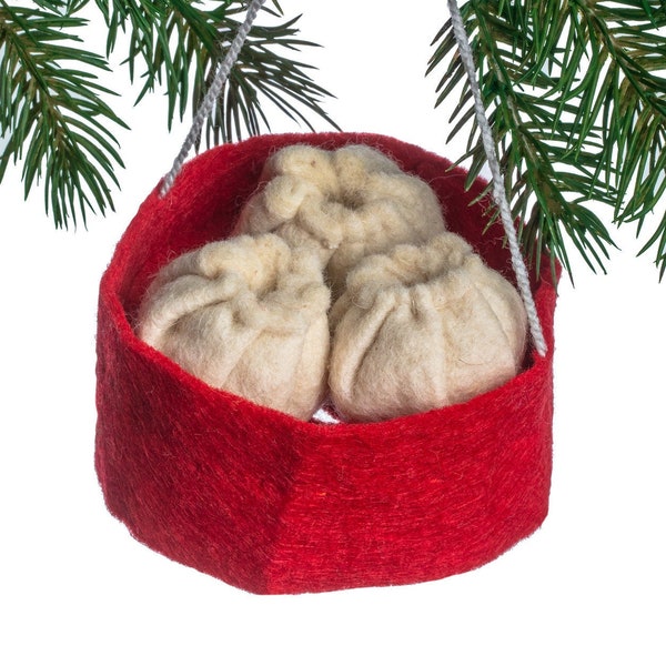 Dumpling Ornament - Etsy