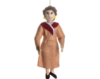 Felt Ornament, Bea Arthur, Dorothy, The Golden Girls, Felt Christmas Ornament