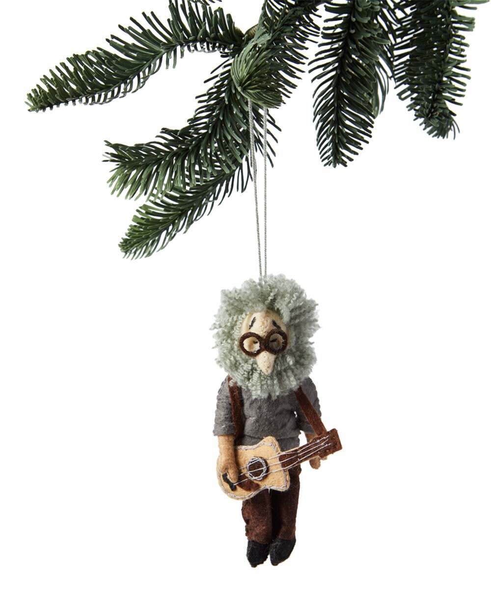Felt Ornament Jerry Garcia Felt Christmas Ornament Felt Etsy