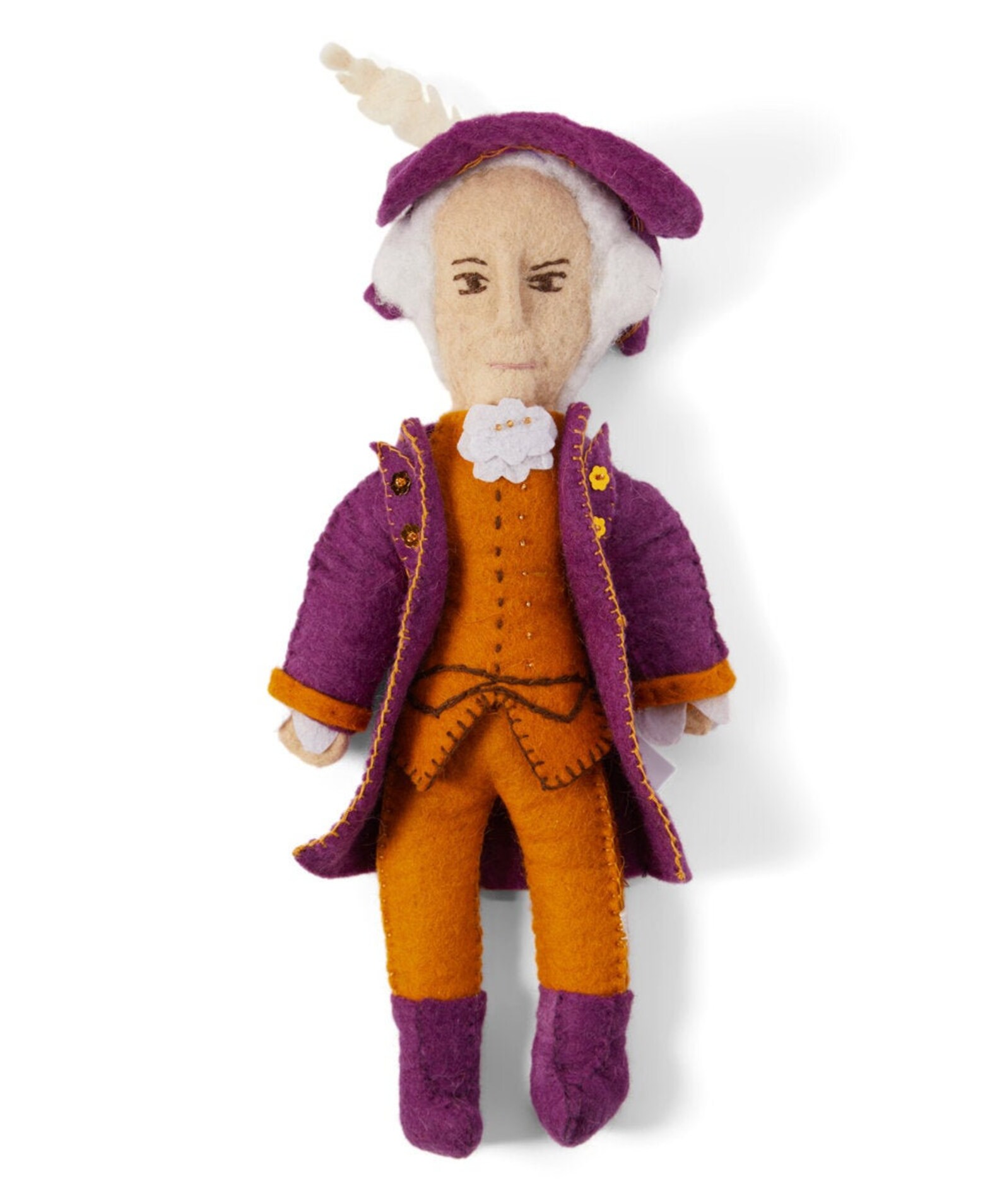 Felt Doll George Washington Doll Historical Figures People - Etsy