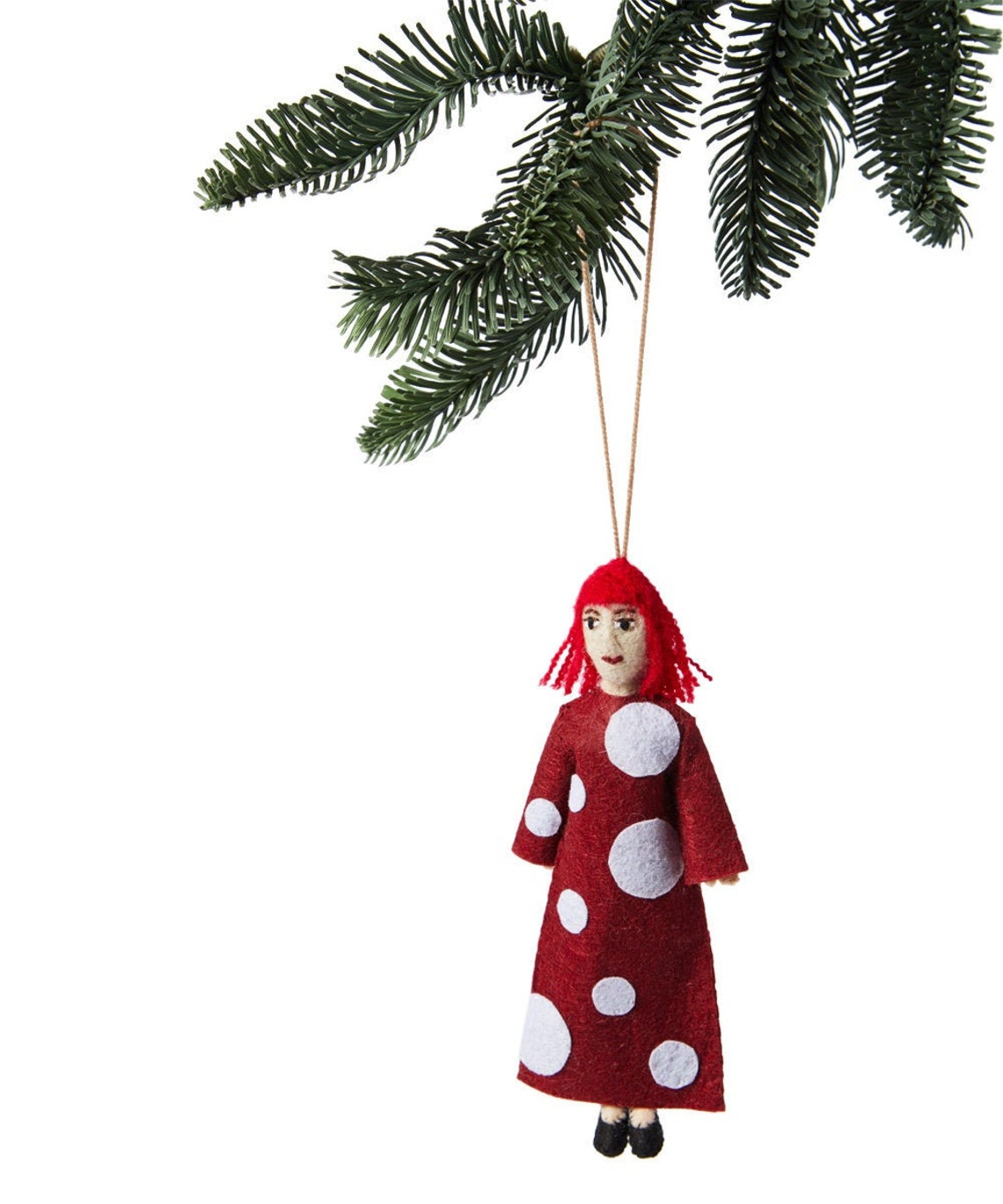 Felt Ornament Yayoi Kusama Felt Christmas Ornament Felt image 1
