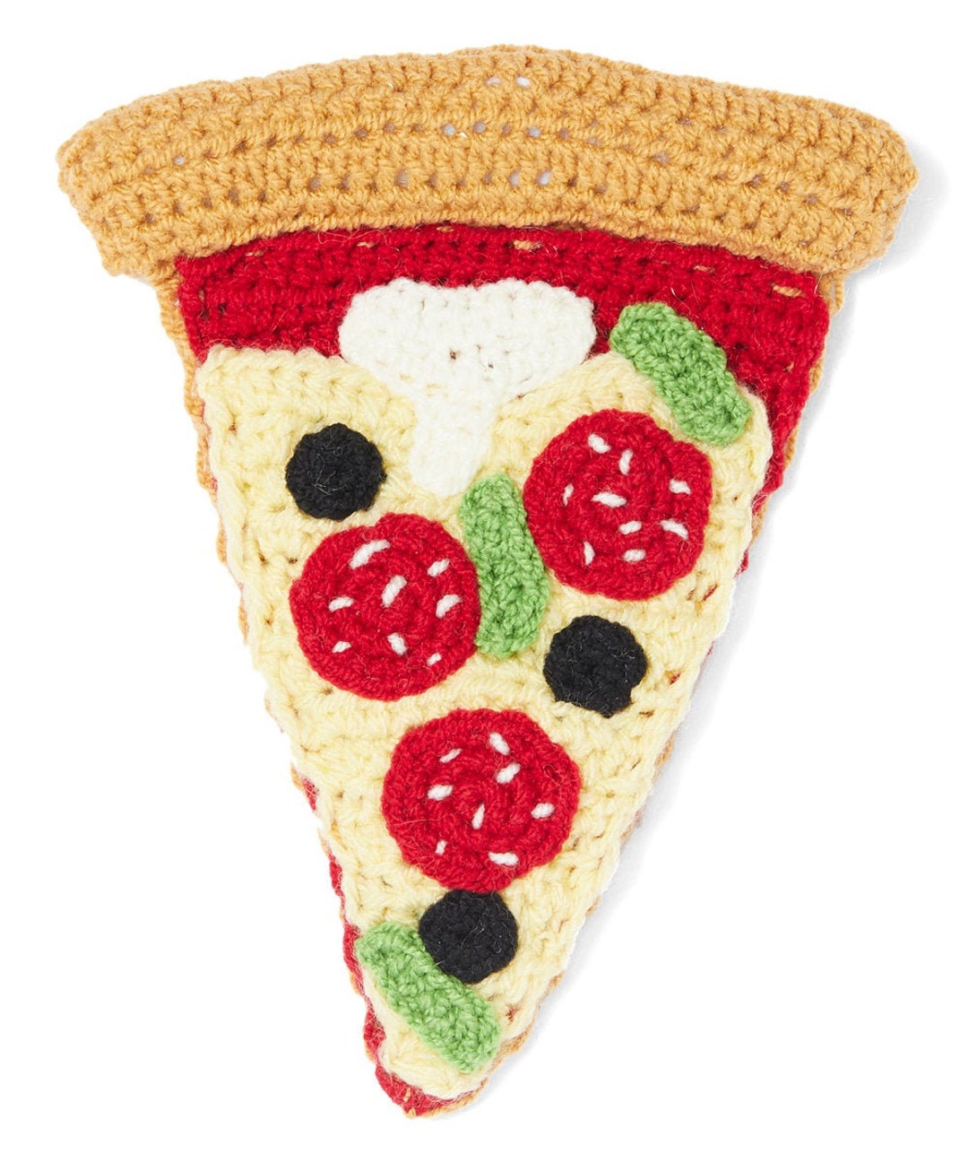 Knit Rattle, Pizza, Baby Rattle Etsy