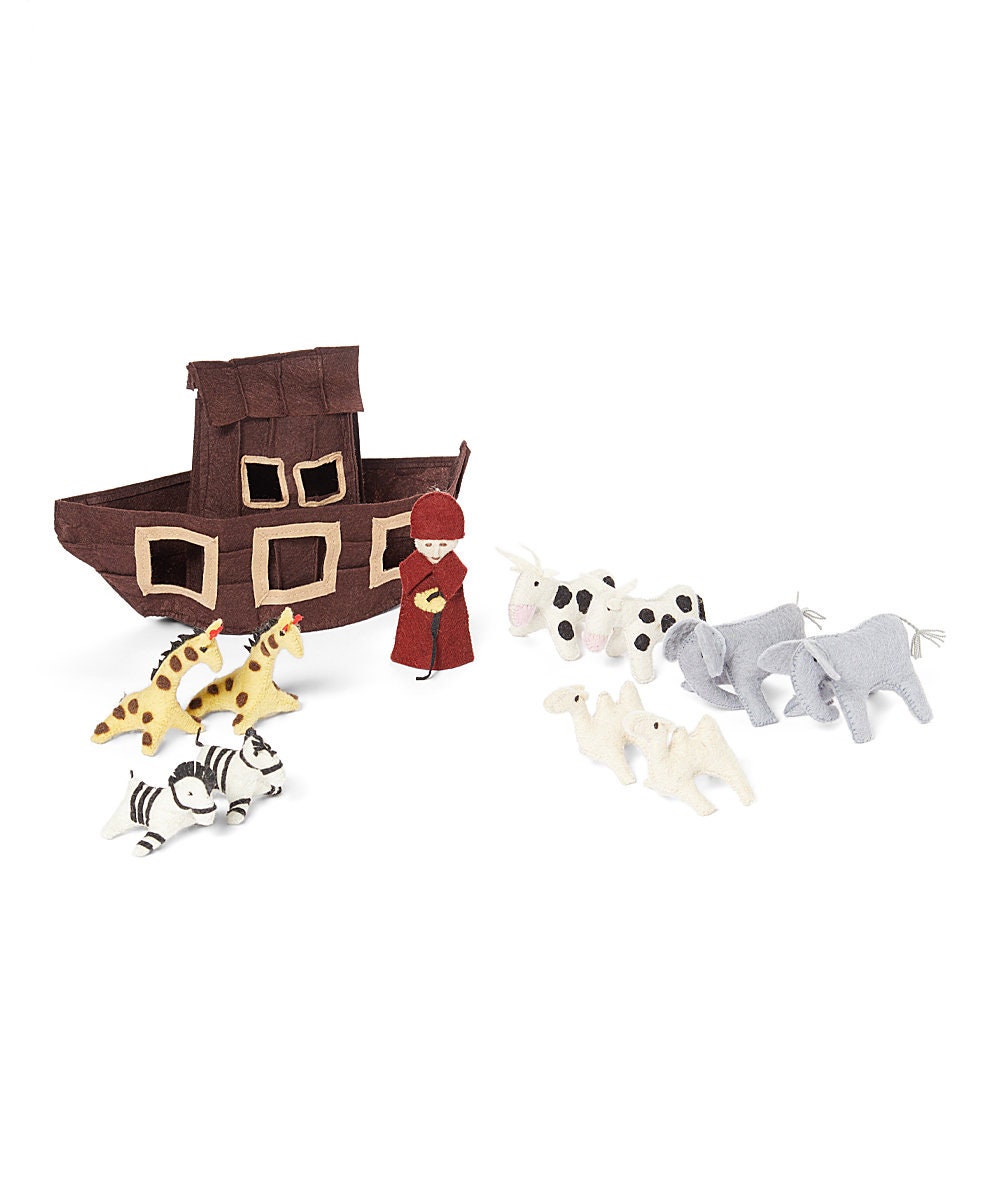 The Ark For Christmas 2022 Felt Ornament Noah's Ark Noah's Ark Toy Set Felt | Etsy Ireland