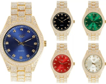 kids iced out watch