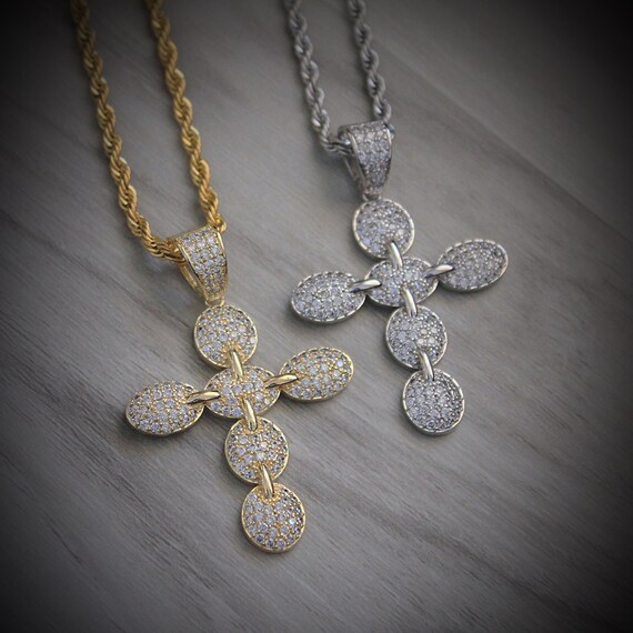 gucci cross choker