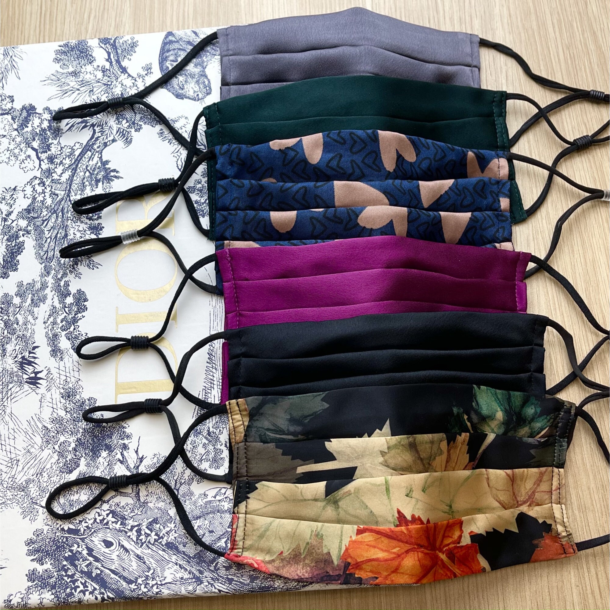 Ivory Face Mask Wedding Face Mask with Filter Pocket Satin Etsy