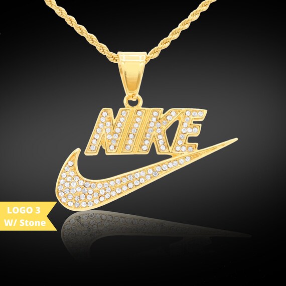 Nike Hip Hop Stainless Steel Pendant 