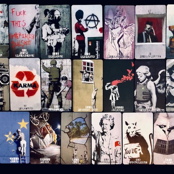 THE TAROT BANKSY, (2a ed.): un mazzo di tarocchi di street art