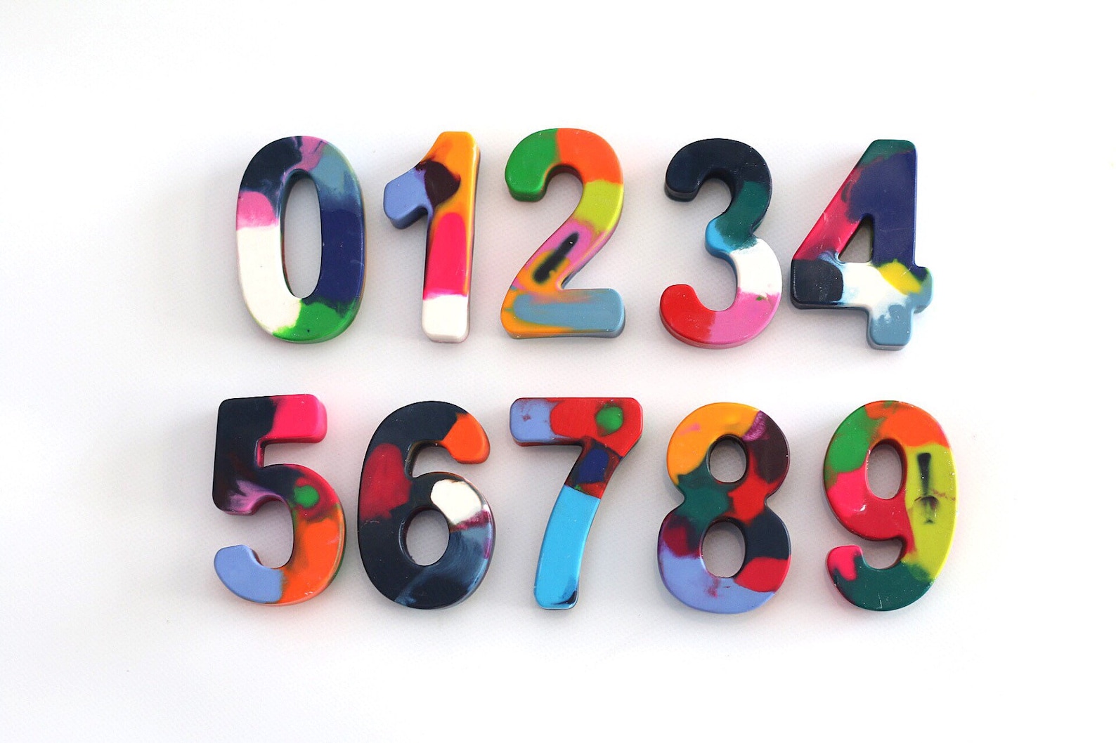 Numbers Crayon Pack Etsy