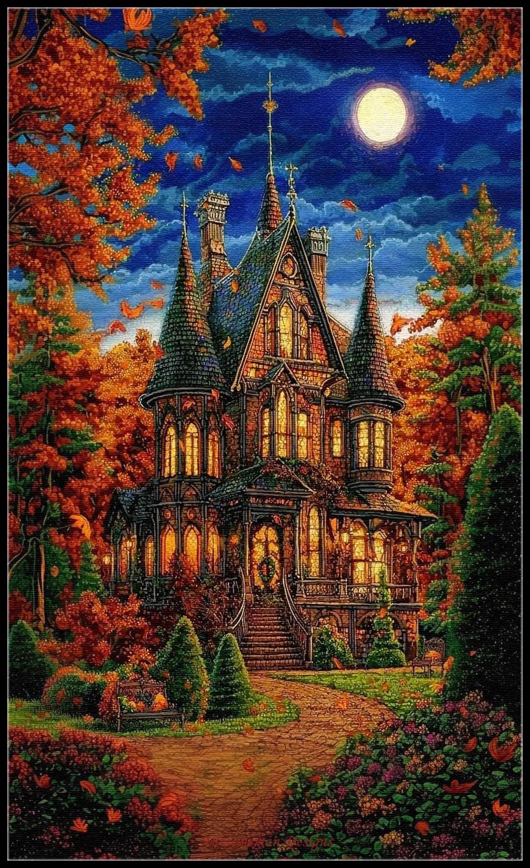 Autumn Magic 2 - Counted Cross Stitch Patterns - Printable Chart PDF ...