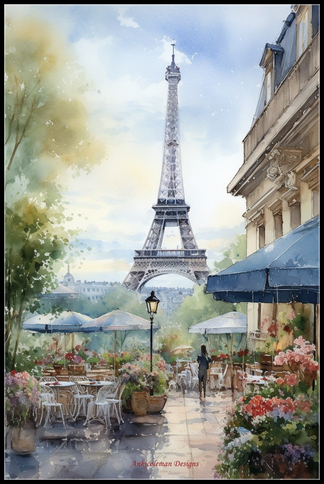 Parisian Life - Counted Cross Stitch Patterns - Printable Chart PDF ...