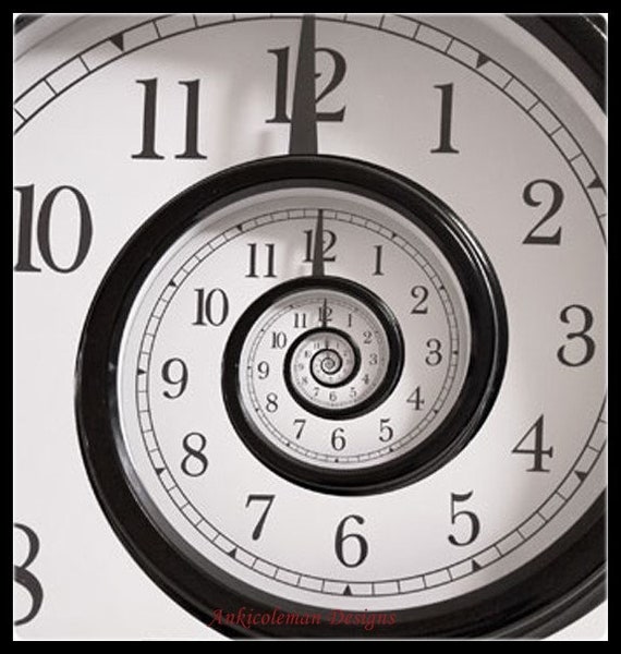 Fractal Clock - Counted Cross Stitch Patterns - Printable Chart