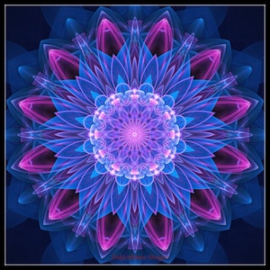 Moderne Mandala's 31 - Getelde kruissteekpatronen - Afdrukbare grafiek PDF-formaat Handwerk Borduurambachten DIY DMC-kleur