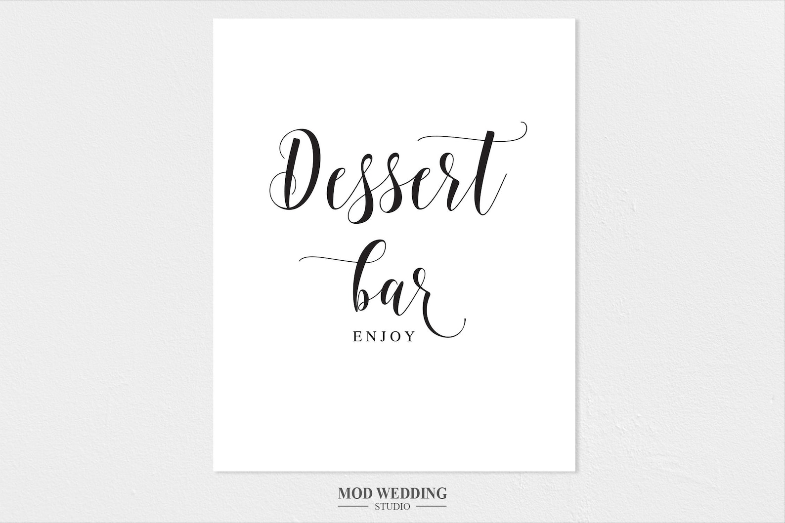 Dessert Table Decor Dessert Bar Sign Wedding Sign Dessert Etsy