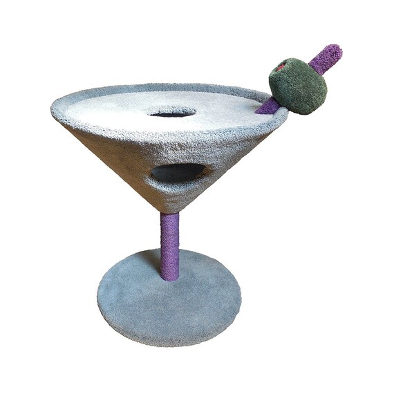 Martini Cat Condo Etsy