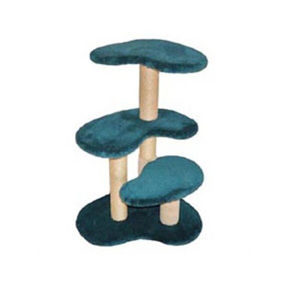 teal cat tree