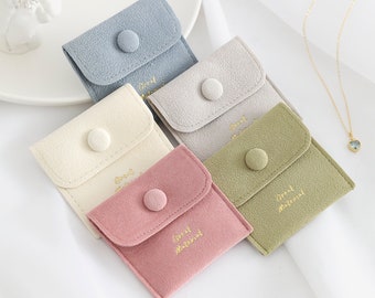 10pcs Velvet Jewelry Pouches, gift bags, Jewelry Packaging Pouches, custom gift bags, Wedding Favor Bags, Velvet Pouches, Necklace pouch