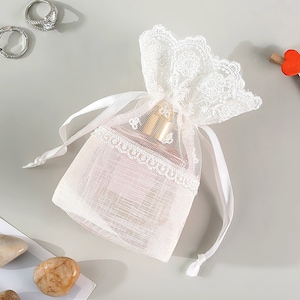 1 200 Lace Drawstring Bags Jewelry Pouches Wedding Favor Bags