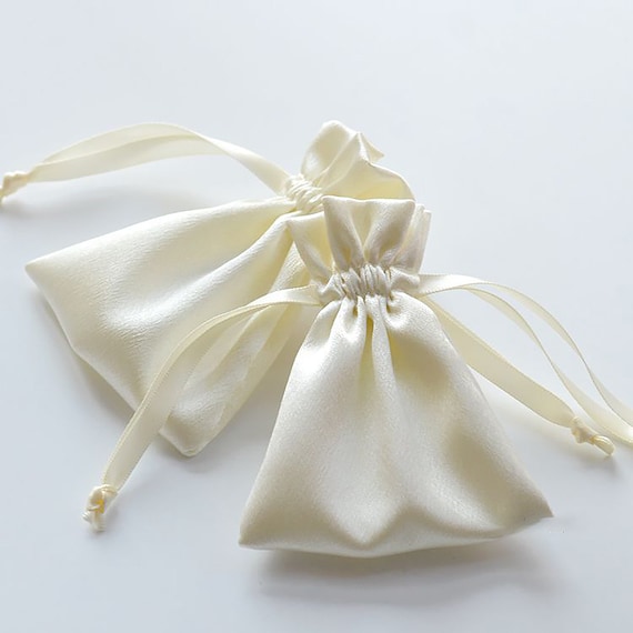 Acheter Sac cadeau en Organza pour fête d'anniversaire et de mariage, 10 pièces, sac à bonbons, sac cadeau pour bijoux en or et argent