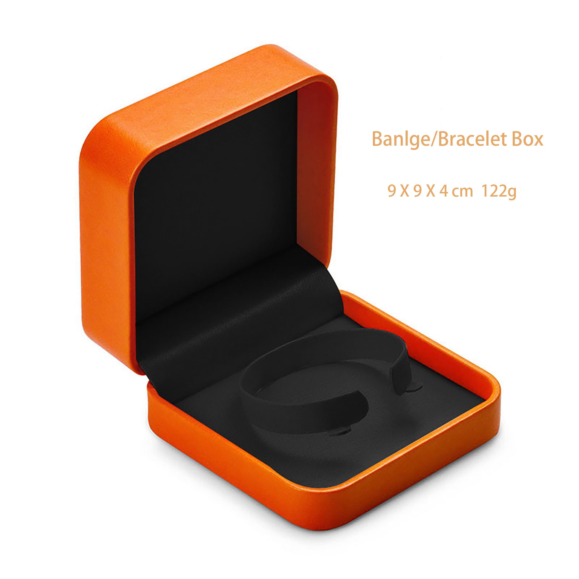 Orange Jewelry Gift Box Jewelry Packaging and Wrapping Box Etsy