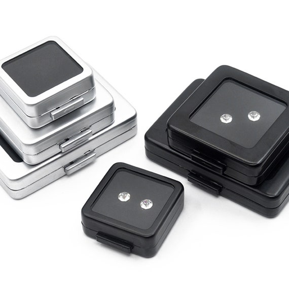 Gem Display Box Metal Storage Containers for Gems & Etsy