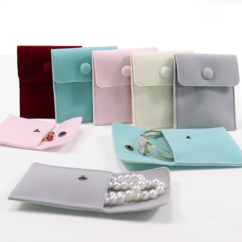 Custom Jewelry Pouch Jewelry Packaging Envelope bag Jewelry Etsy