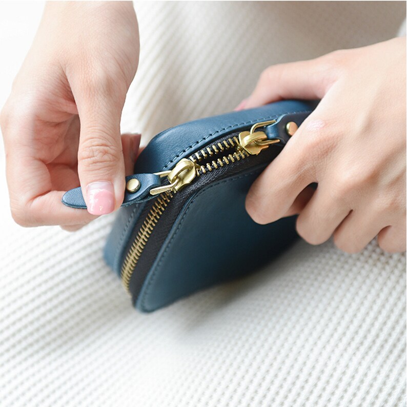 Personalized Leather Travel Jewelry Case Mini Jewelry Etsy