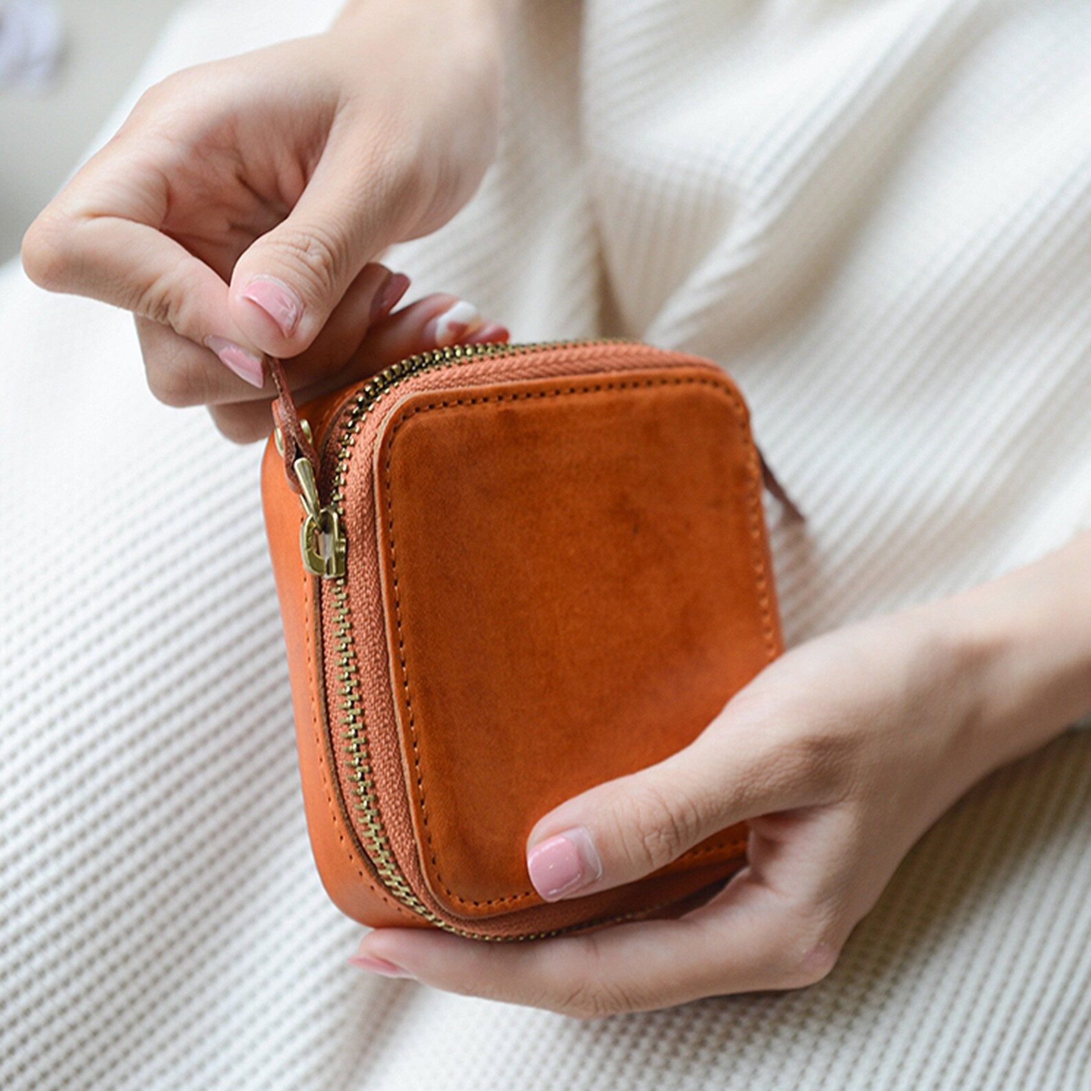 Personalized Leather Travel Jewelry Case Mini Jewelry Etsy