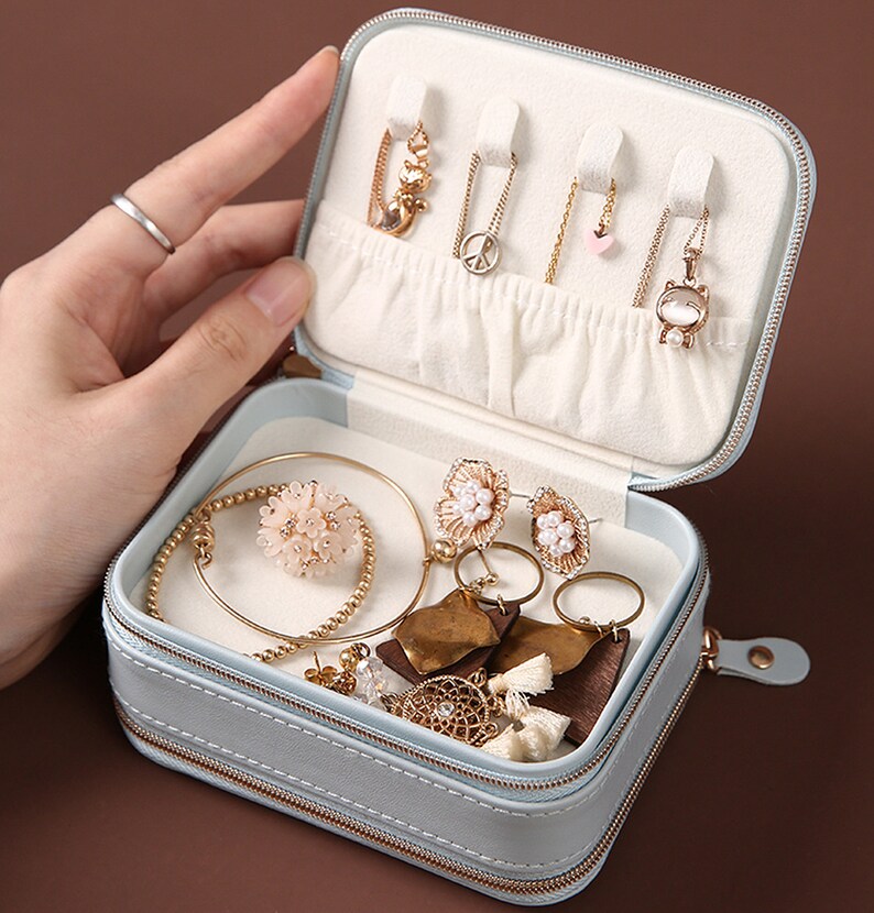 Portable Jewelry CaseTravel Jewelry BoxTravel Jewelry Etsy