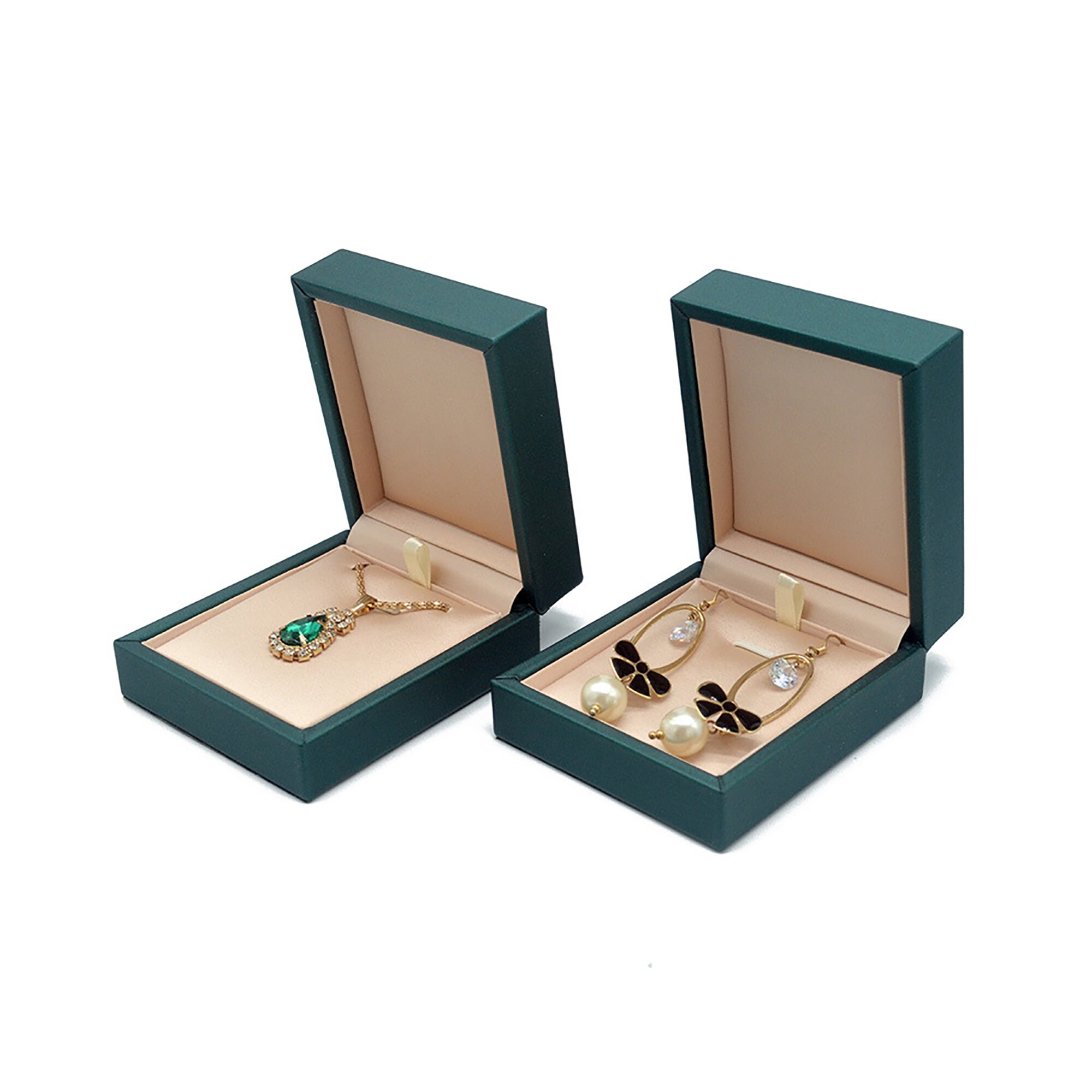 Luxury Green Jewelry Box Packaging Jewelry Gift Box Jewelry Etsy
