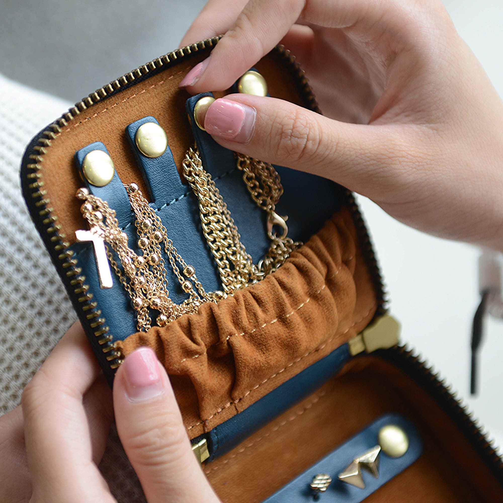 travel jewelry case mini