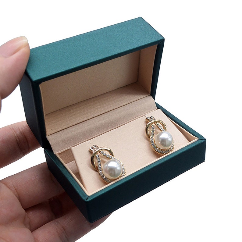 Luxury Green Jewelry Box Packaging Jewelry Gift Box Jewelry Etsy