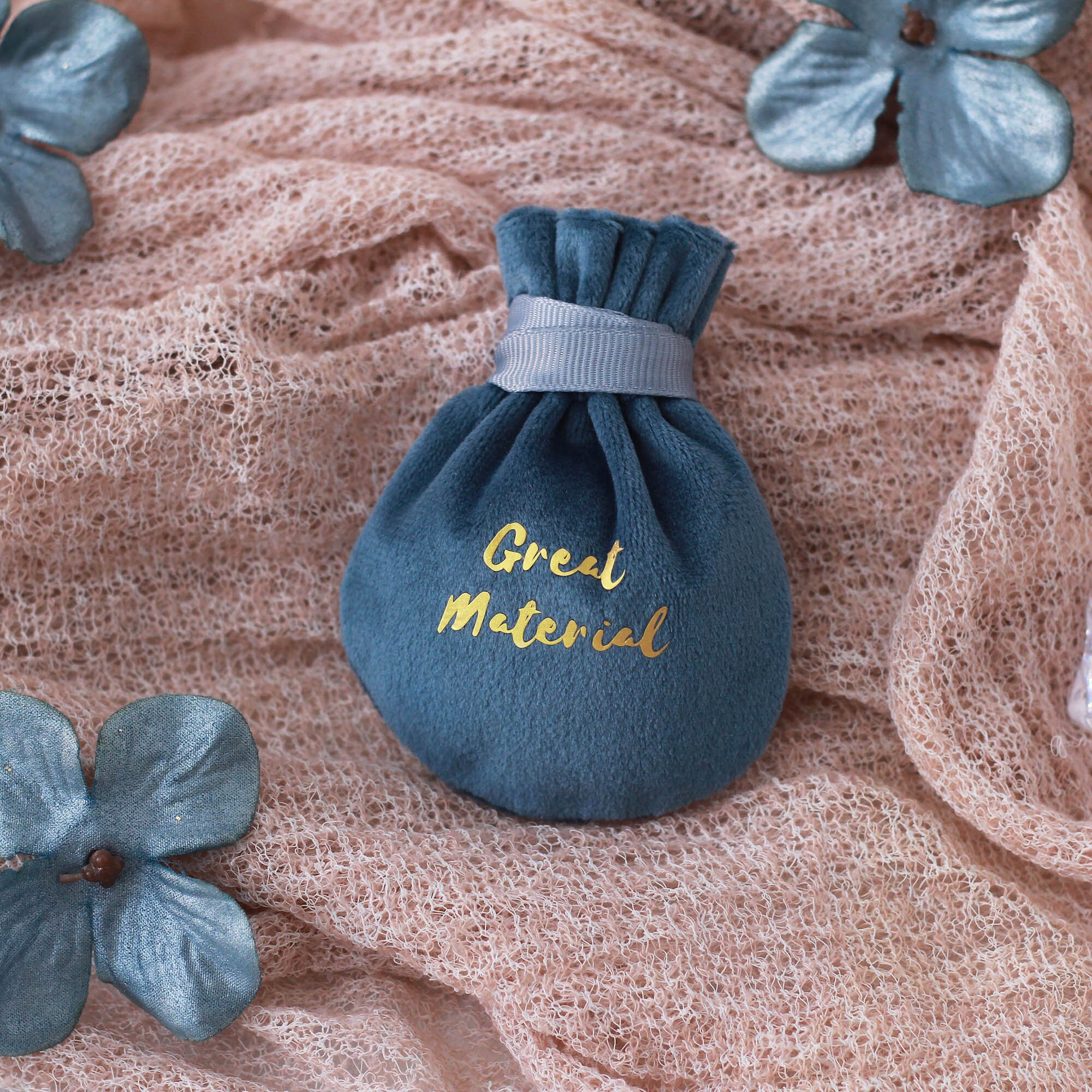 Custom Velvet Jewelry Bags For Small Jewelry, Bracelet, Gifts