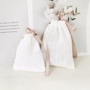 Ribbon Drawstring Bags, Cotton Bags Custom Logo, Gift Bags, Product Packaging Bags, Gift Packaging Bags, Wholesale Drawstring Pouches