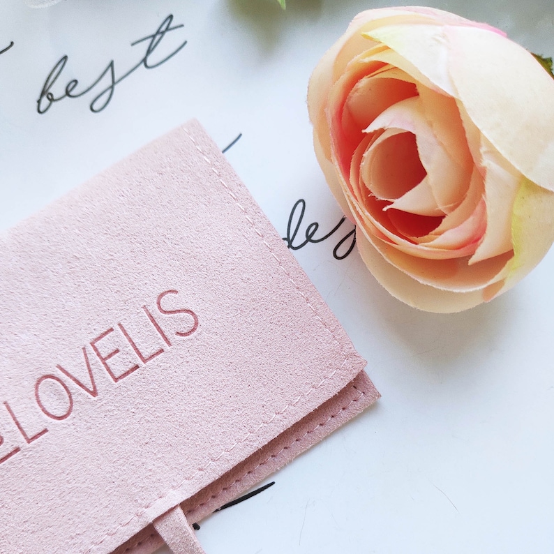 50pcs Microfiber Jewelry Pouch 8x6cm Drawstring Jewelry Etsy