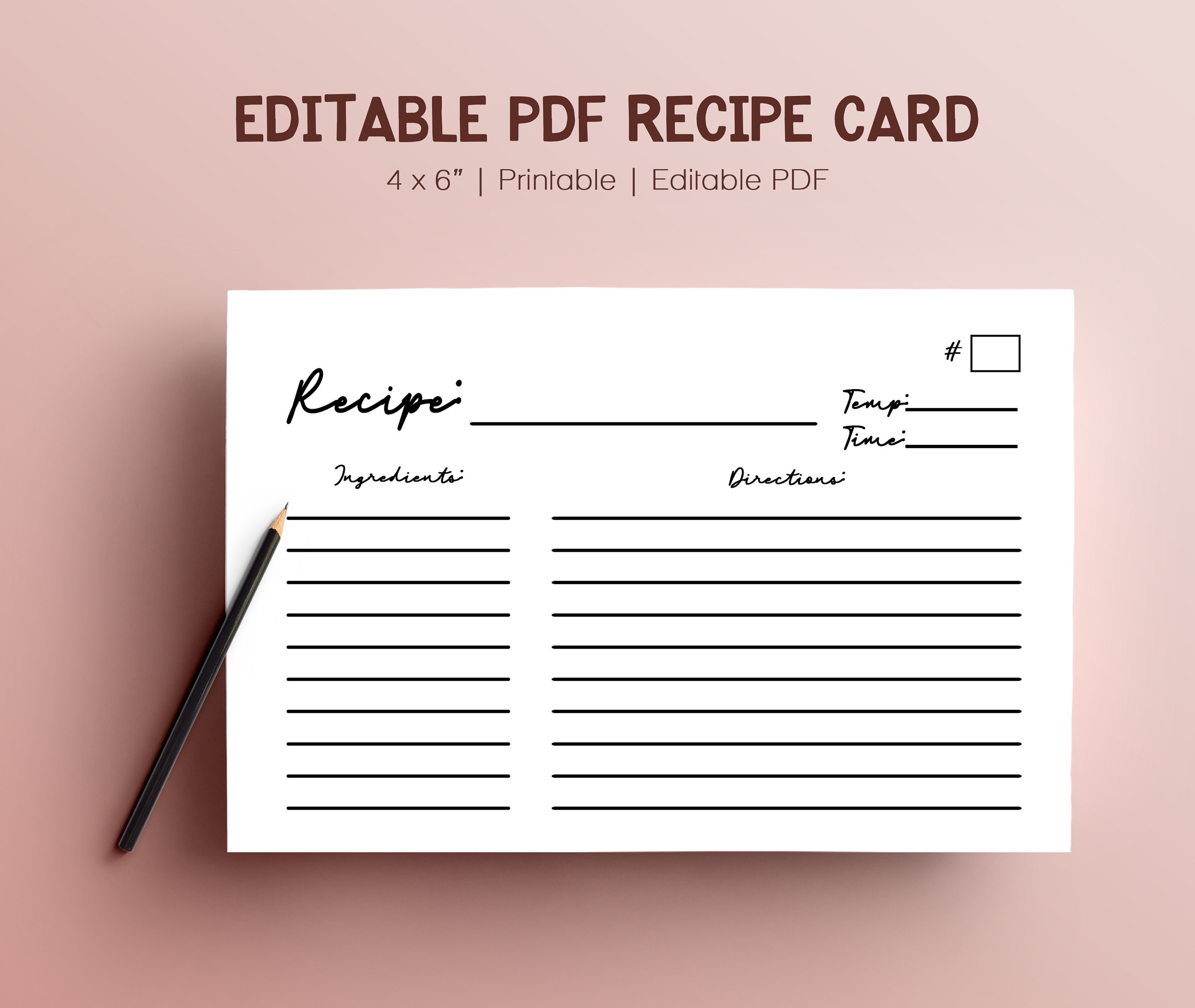 Printable 4x6 Index Card. Printable Note Cards. Printable Index Cards.  Blank Index Cards. Index Card PDF. Index Card Template. -  Israel