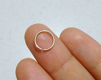 18g gold filled septum ring  - 14k gold filled septum hoop